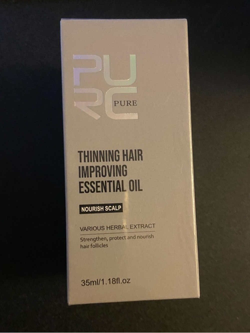 PURC PURE Thinning Hair Improving Essential Oil 35ml